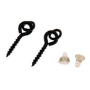 10Pc Bait Screws with Ring + 20Pc Hook Stops Shank Beads Carp Fishing Tackle