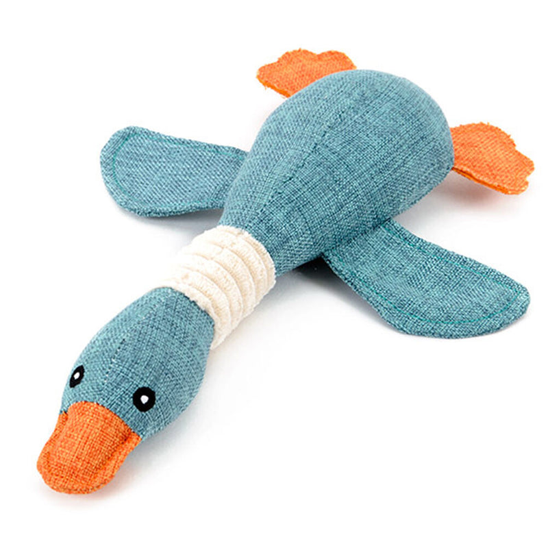 Cute Pet Puppy Chew Squeaker Squeaky Plush Sound Pig Elephant Duck Dog Play To