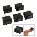 10PCS Lot 2 Pin 12V Car Boat Round Dot Light ON/OFF Rocker Toggle Switch To BX