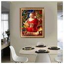 5D Christmas Diamond Embroidery Diamond DIY Painting Santa Claus Cross Stit