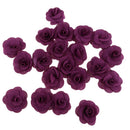 60x Artificial Simulation Silk Camellia Rose Flower Head Handmade Crafts 4cm