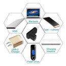 Type-C Male-Female Adaptor Data Syncing Charging Right Angle Converter Cable