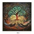 5D DIY Full Drill Diamond Painting Novelty Tree Cross Stitch Embroidery Kit