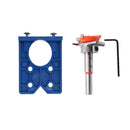 Hinge Jig Holes Saw House Door Furniture Cabinet Installation Locator Kit 35mm