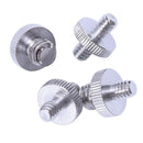 Camera Screw Adapter 1/4 inch Male to 1/4 inch Male Screw 1/4 Male to 3/8 M