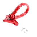 Aluminum Motorcycle Holder Carry Helmet Bag Bottle Hanger Hook Red