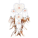 Love Heart Dream Catcher Feather Car Room Wall Hanging Decor Ornament Gifts