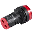 AC/DC 24V LED Power Indicator Pilot Signal Lamp 22mm Red Light