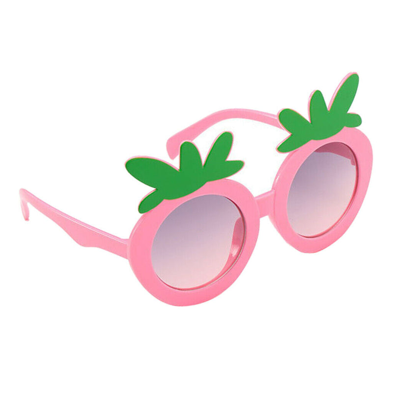 Kids Sunglasses Cute Strawberry Sunglasses Flower Shaped 6 Pieces