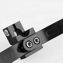 1Pc Dual 2Way Gear Shift Lever Footrest Pedal Shifter Black Universal Moto FSP