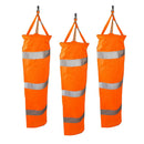 3X 30" Aviation Windsock Outdoor Airport Garden Wind Bag w/ Reflective Belts