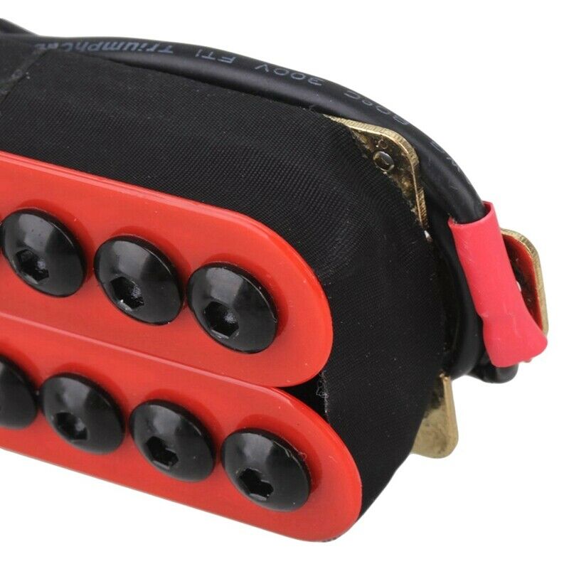 2Pcs Metal Pickups Double Coil Bridge Neck Humbucker Pickups For Electric G