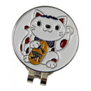 Magnetic Golf Cap Clip Ball Marker Golf Hat Metal Clamp Popular Cat