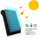 36LED Solar Powered PIR Motion Sensor Garden Outdoor Security Wall Light 2000mAh