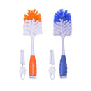2in1 Baby Milk Feed Bottle Nipple Glass Cup Nozzle Spout Tube Cleaning Brushã€OS