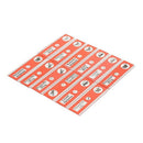 48pcs Kids Plastic Prepared Microscope Slides Of Animals Insects Plants Flo X9A1