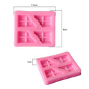 half tablets chocolate shape liquid silicone fondant cake molds  baking tools JR