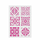 Layering Stencils For Walls Painting Scrapbooking Decor DIY Craft Hot Templ W1O6
