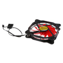 120mm Case fan Solar  Hydraulic Bearing Quiet for Computer Red