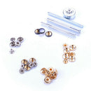 Snap Fasteners Kit Press Studs Replacement Part Repair Supplies Crafts