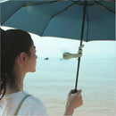 2x Flexible Outdoor Personal Mini Fan Portable Office Travel Hands-free Fan ABS