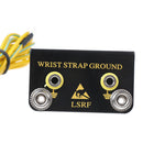 Dual banana plug ground socket point for anti static two wrist strap armban ME
