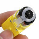 3V-6V DC Motor Geared TT Smart Car Chassis Four-wheel Drive Anti-InterferenceM&O