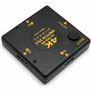4K HDMI Switch Box Selector 3 In 1 Out kvm Audio Extractor Hub Splitter Swi G7Z2