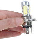1X high power motorcycle H4 COB white headlights LED high / low light bulb  OZ