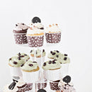 4 Tier Round Acrylic Cupcake Display Stand,Wedding Party Dessert Stand Tree