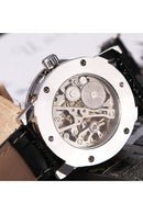 Winner Classic Skeleton Dial Hand Winding Mechanical Sport Army Watch for M A3E2