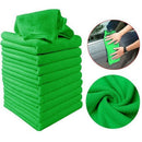 10pcs Practical Soft New Car Wash Towel Cleaning Duster Auto Detailing Gree N8T8