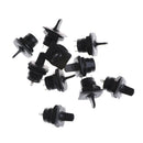 5 Pcs R13-402 Black ON-ON 3Pin 2Position Maintained SPDT Round Toggle Switch FT