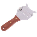 Stainless Steel Truffle Cheese Slicer Adjustable Chocolate Shaver Wavy Blade â„–[