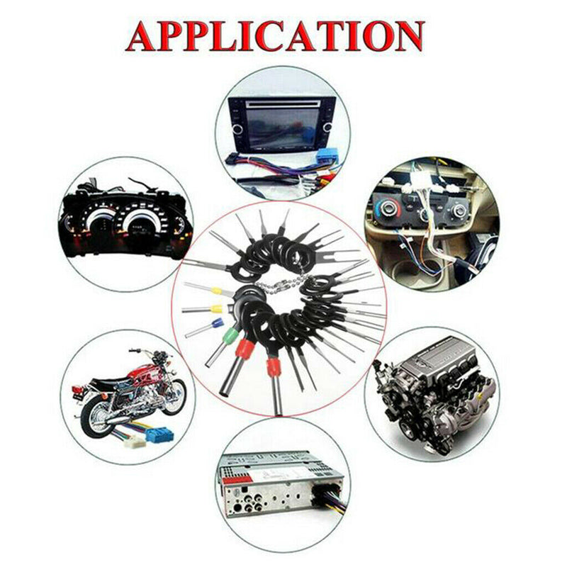 36pcs Metal Terminal Removal Tool Car Wire Extractor Pin Cable Wiring Connectors