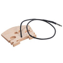 Violin Bridge With Internally Mounted Piezo Pickup For 4/4 Full Size Electr Y7L5