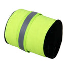 2x Green Elastic Pet Dog Leg Bands Knee Protector With Reflective Strips L
