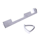 Aluminum Pool Cue Tip Repair and Replacement Stick Clamp Tool