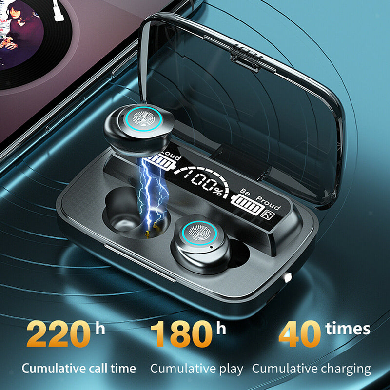 M17 Bluetooth 5.1 Headset TWS Wireless Earphones Mini Earbuds Stereo Headphones
