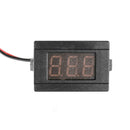 DC Digital Voltmeter Head 0.36 inch LED Digital Voltmeter DC 4.5-30V MotorcyA7J8