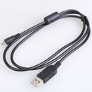 1m 8Pin USB Data Cable Cord Camera for Nikon Olympus Pentax Sony Panasonic Sanyo