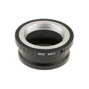 2xCamera Adapter Ring for M42 Lens Shift to M4/3 Micro Panasonic Cameras MFT
