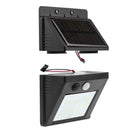 Solar LED Motion Sensor Separable Light Waterproof Garden Wall Lamp (25LED) A