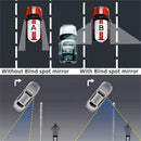 1x Universal Auto Car 360Â° Wide Angle Convex Rear Side View Blind Spot Mirror ME