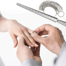 11 Pieces Jewelry Tool Measuring Stick Mandrel Ring Sizer Wood Clamp Kit