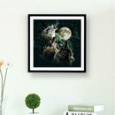 Moon Wolf Diamond Embroidery Painting Cross Stitch Craft Home Decor