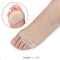 1PCS Silicone Half Toes Sleeve Metatarsal Pads Gel Toe Caps Forefoot Bunion