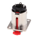 Speaker 6.35mm Female 1/4" Socket Chassis Plug Panel Mic Audio Connector