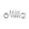 130x Shell Leaf Hair Braid Rings Accessories Dreadlocks Spring for Braiding