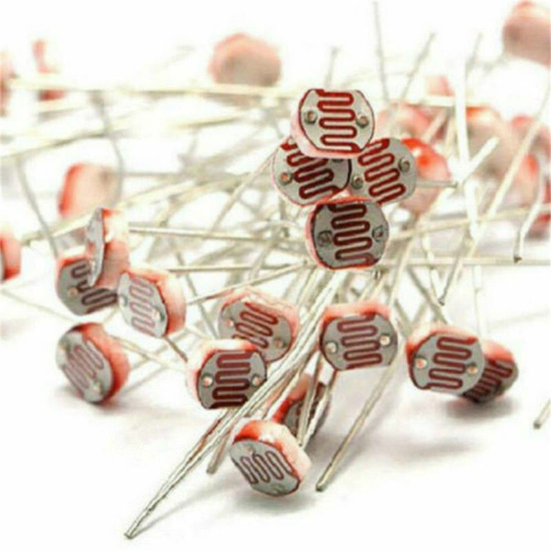 30PCS Photoresistor LDR CDS 5mm Light-Dependent Resistor Sensor GL5516 Arduin JR